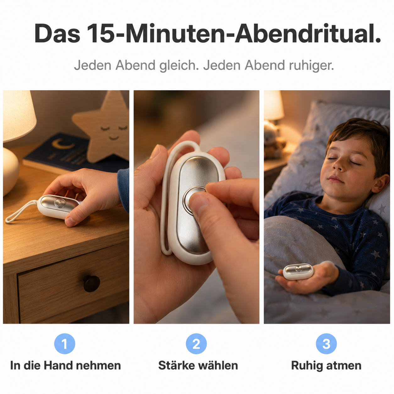 Das 15-Minuten-Abendritual in 3 Schritten für Kinder